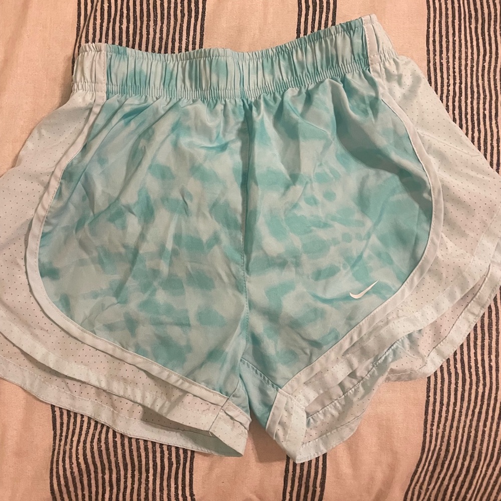 Nike size XS aqua dri-fit athletic shorts